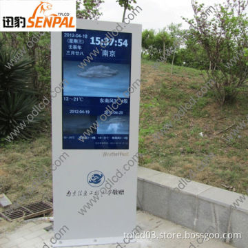 High brightness and waterproof advertising LCD